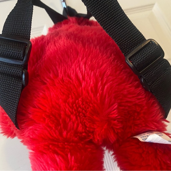 Red Elmo Plush Backpack - Picture 4 of 6